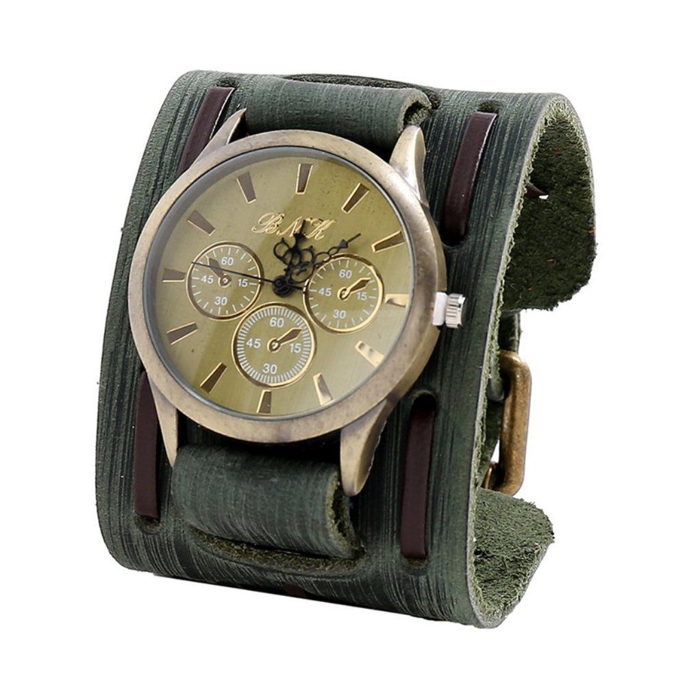 ✨✨BRAND NEW Punk Style Vintage Leather Men's Watch